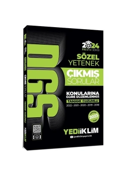 Dgs Sözel 2018-2022 Çıkmış Sorular  Yediiklim