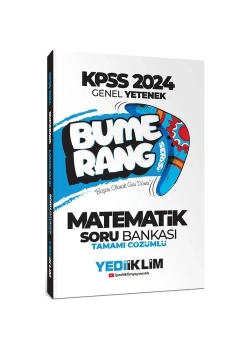Kpss 2024 Gy Matematik Soru Bankası  Bumerang Yediiklim