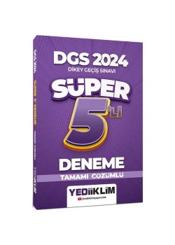 Dgs 2024 Süper 5 Deneme  Yediiklim