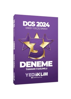Dgs 2024 3 Çözümlü Deneme  Yediiklim