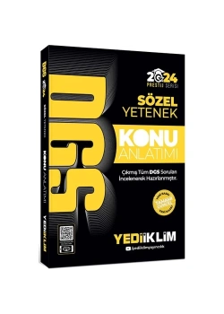 Dgs 2024 Sözel Konu Anlatım  Yediiklim