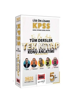 Yargı Kpss Lise Önlisans Gy Gk Tüm Dersler Konu Anlatım Tek Kitap