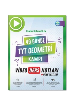 Rehber Matematik İle 49 Günde Tyt Geometri Kampı Video Ders Notları