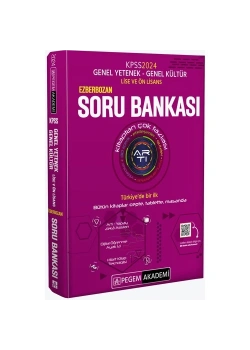 Pegem 2024 Kpss Gy Gk Lise Önlisans Ezberbozan Soru Bankası