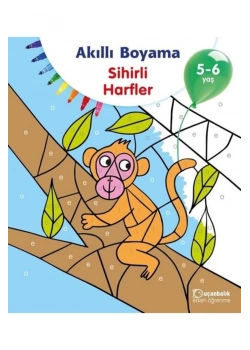 Akıllı Boyama Sihirli Harfler 5-6 Yaş Uçanbalık