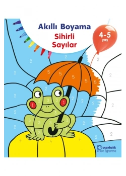 Akıllı Boyama Sihirli Sayılar 4-5 Yaş Uçanbalık