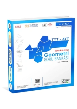 Tyt Ayt Geometri Konu Anlatım Soru Bankası 1.Kitap  Üçdörtbeş