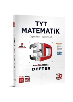 3D Tyt Matematik Video Destekli Defter 3D Yayınları
