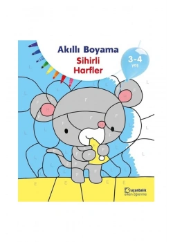 Akıllı Boyama Sihirli Harfler 3-4 Yaş Uçanbalık