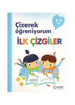Çizerek Öğreniyorum İlk Çizgiler 3-4 Yaş Uçanbalık