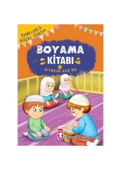 Renklerle Güzel Dinim Boyama Kitabı 4 Timaş Çocuk