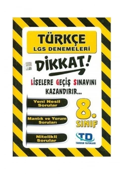 *Kampanya* 8.Sınıf  Türkçe Lgs Denemeleri   Tandem