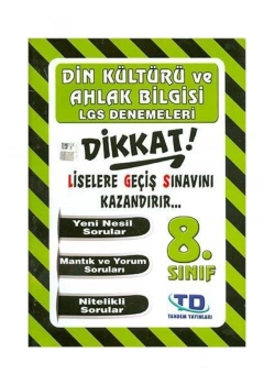 *Kampanya* 8.Sınıf  Din Kültürü   Lgs Denemeleri   Tandem