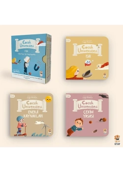 Çocuk Üniversitesi Fizik 3 Kitap Set  Sincap Kitap