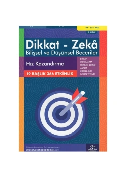 Dikkat Zeka 3.Kitap Hız Kazandırma 10-11 Yaş