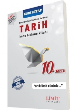 Limit 10.Sınıf Tarih Konu Bitirme Kitabı