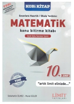 Limit 10.Sınıf Matematik Konu Bitirme Kitabı