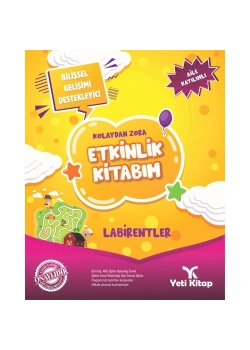 Kolaydan Zora Labirentler Kitabı     Yeti