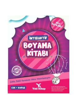 İnteraktif Boyama Kitabı  4+ Yaş      Yeti Kitap