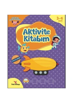 Aktivite Kitabım 3-4 Yaş  Yeti Kitap