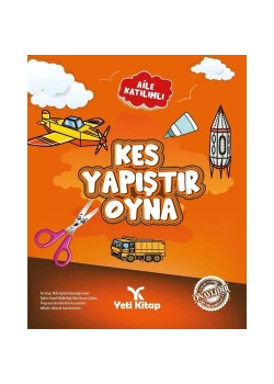 Aile Katılımlı 3 Boyutlu Kes Yapıştır Oyna 6+ Yaş  Yeti Kitap