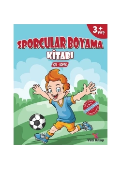 Sporcular Boyama Kitabı 3+Yaş  Yeti Kitap