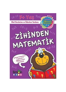 Zihinden Matematik 7+Yaş  Limon Kids