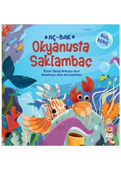 Aç Bak Okyanusta Saklambaç Sincap Kitap