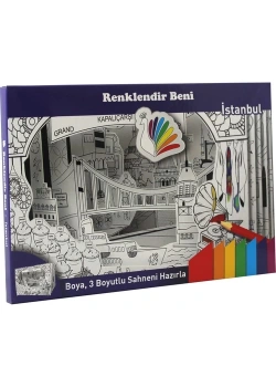 Esseniro Sahneni Hazırla Renklendir Beni İstanbul