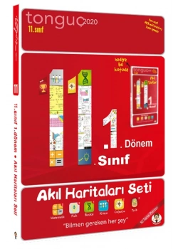 Tonguç 11.Sınıf 1.Dönem Akıl Haritaları Seti 2020