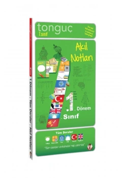 Tonguç 7.Sınıf 1.Dönem Tüm Dersler Akıl Notları