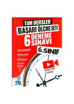 Tandem 6.Sınıf Tüm Dersler 6 Deneme Başarı Ölçme Seti