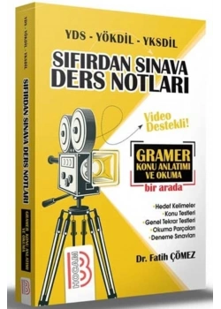 Yds-Yökdil-Yksdil-Sıfırdan Sınava Ders Notları Benim Hocam