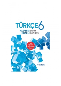 Tudem 6.Sınıf Türkçe Kazanım Odaklı Soru Bankası