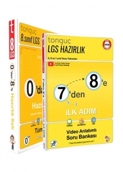 Tonguç 7 Den 8 E Hazırlık Seti