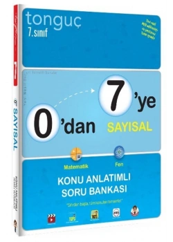 Tonguç 0 Dan 7 Ye Sayısal Konu Anlatım Soru Bankası