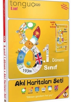 Tonguç 8.Sınıf 1.Dönem Akıl Haritaları Seti