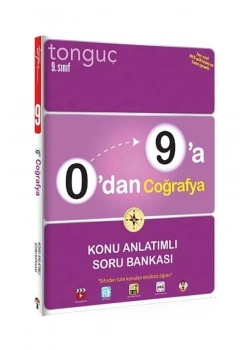 Tonguç 0 Dan 9 A Coğrafya Konu Anlatım Soru Bankası