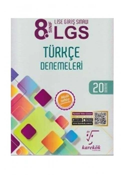 8.Sınıf Türkçe 20 Deneme   Karekök