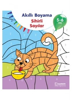 Akıllı Boyama Sihirli Sayılar 5-6 Yaş Uçanbalık
