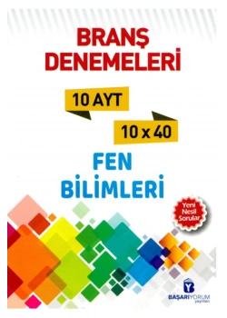 Başarıyorum Ayt Fen Bilimleri 10X40 Denemeleri