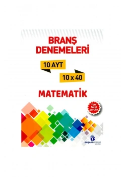 Başarıyorum Ayt Matematik 10 Branş Denemeleri