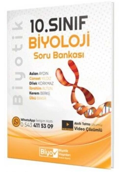 10.Sınıf Biyoloji Soru Bankası Biyotik Yayın