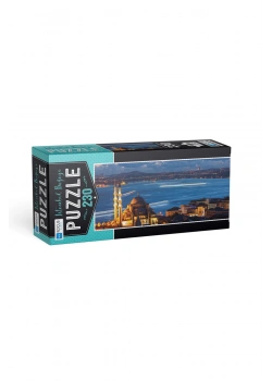 Blue Focus Kutulu 230 Parça Puzzle İstanbul Boğazı Mavi Lale