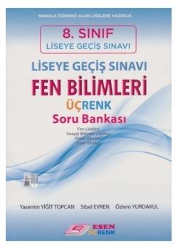 Esen 8.Sınıf Lgs Fen Bilimleri Soru Bankası Üçrenk