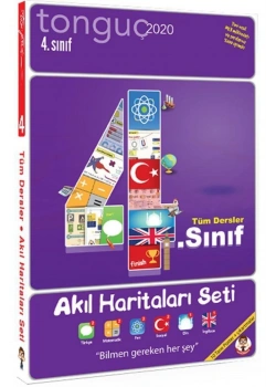 Tonguç 4.Sınıf Tüm Dersler Akıl Haritaları Seti