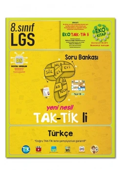 Tonguç 8.Sınıf Türkçe Taktikli Soru Bankası