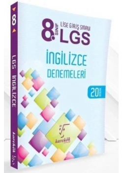 8.Sınıf İndilizce 20 Deneme   Karekök