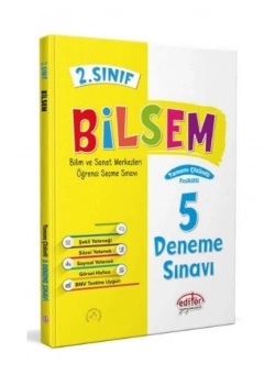 Editör 2.Sınıf Bilsem 5 Deneme Sınavı