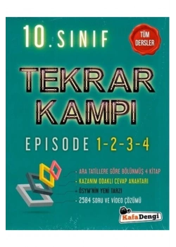 10.Sınıf Tüm Dersler Tekrar Kampı Kafa Dengi